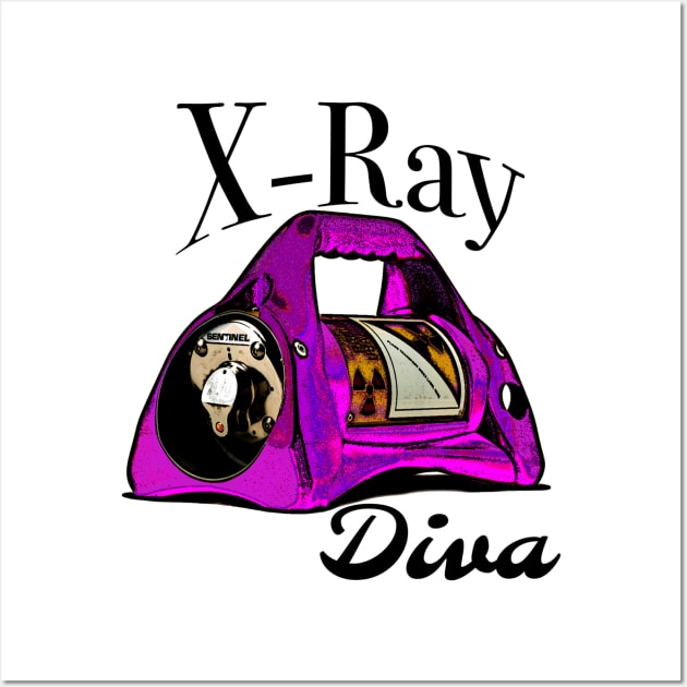 X-ray Diva Wall Art by Crude or Refined